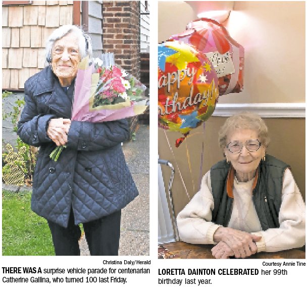 Two Franklin Square Women Celebrate 100th Birthdays At Home | Herald ...